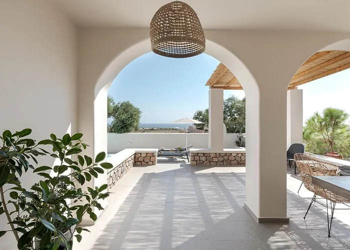 Escape View With Private Pool By Caldera * Éxo Goniá