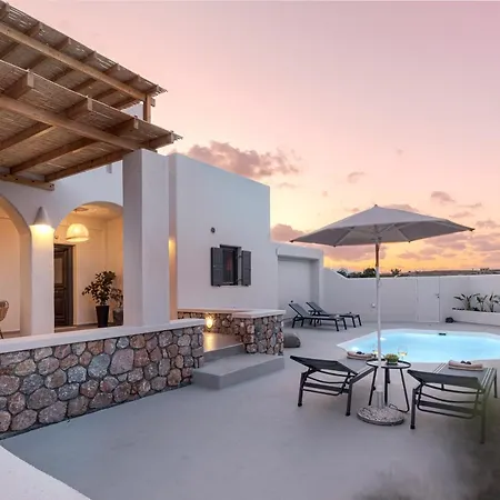 Escape View With Private Pool By Caldera * Éxo Goniá