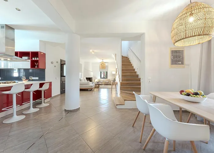 Escape View With Private Pool By Caldera Villa Éxo Goniá